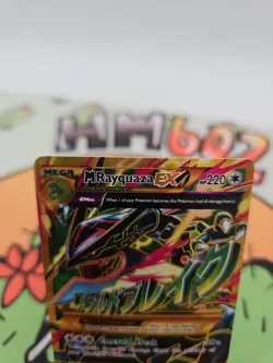 DMG Pokemon TCG M Rayquaza EX Shiny Full Art Holo Card 98/98 XY-Ancient Origins - Image 5