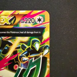 Mega M Rayquaza ex 98/98 Pokemon TCG Card Ancient Origins Gold Full Art - Image 5