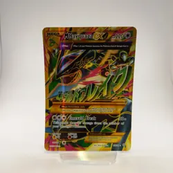 Mega M Rayquaza EX - 98/98 - Ancient Origins Full Art Gold - Jumbo Pokemon Card - Image 4