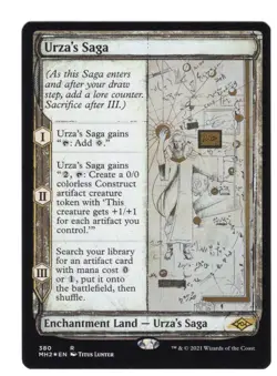 MTG English Urza's Saga (Showcase) NM Foil Modern Horizons 2 - Image 1