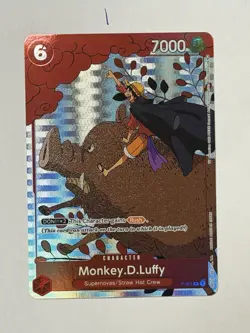Monkey.D.Luffy (Gift Collection 2023) P-001 One Piece Promotion Cards Foil - Image 1