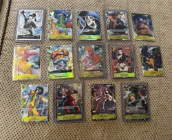 Complete 14 Card Full Art set - ONE PIECE ST29 Starter Deck EGGHEAD English NM - Image 1