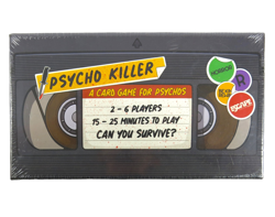 Psycho Killer Card Game 1st Edition in VHS Box - New & Factory Sealed - Image 1