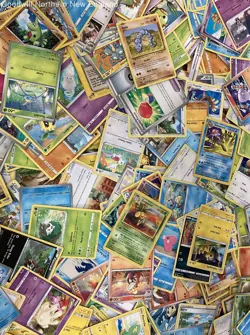 2.5LB Lot of Mixed Pokemon Cards TCG CCG in Collectible SV Stellar Crown Box - Image 4