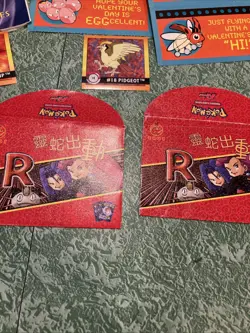 Pokemon Collectable Ephemera Various Mini Cards Sleeves, Valentines, And More - Image 3