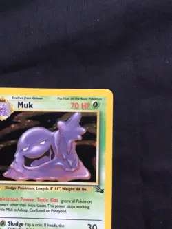 Pokemon Cards: 1st Edition Fossil Rare Holo: Muk 13/62 - Image 4