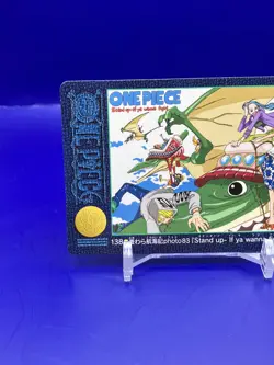 Nami ONE PIECE Visual Adventure Cards TCG Japanese Anime Bandai 2001 #138 [AE] - Image 2