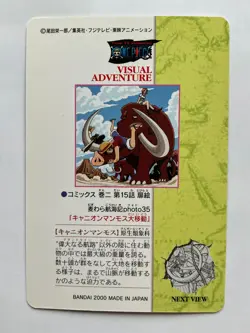 Luffy Nami ONE PIECE Visual Adventure Cards TCG Japanese Anime 2000 #49 [AI] - Image 4
