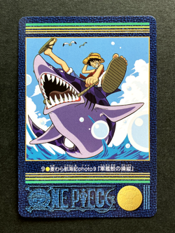 Monkey D. Luffy ONE PIECE Visual Adventure Cards TCG Japanese Anime 2000 #9 A - Image 1