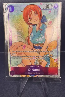 O-Nami (Illustration Box Vol.1) OP05-062 One Piece Promotion Cards Foil SEALED - Image 1