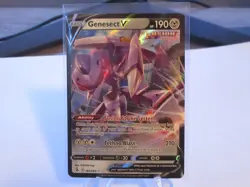 Genesect V 185/264 Pokemon TCG Card Swsh08: Fusion Strike NM - Ultra Rare - Image 1