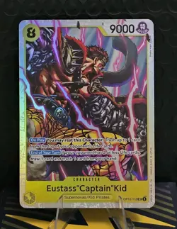 Eustass "Captain" Kid (112) OP10-112 Royal Blood Foil One Piece CCG TCG Card - Image 1