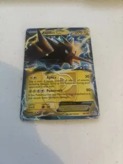 Zapdos EX 48/135 - Team Plasma Holo - Plasma Storm - Pokemon Card LP - Image 1