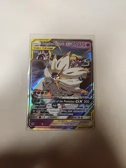 Pokemon TCG Solgaleo & Lunala GX Card 75/236 Sun and Moon Cosmic Eclipse - Image 2