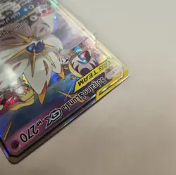 Pokemon TCG Solgaleo & Lunala GX Card 75/236 Sun and Moon Cosmic Eclipse - Image 3