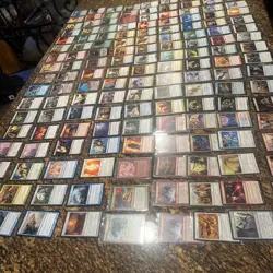 Huge Bulk Magic the Gathering Cards Mixed Sets 2000’s Lot 153 Cards - Image 1
