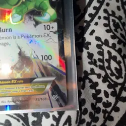 Pokemon TCG Rayquaza EX Ultra Rare Holo Card 75/108 XY: Roaring Skies 2015 - Image 2