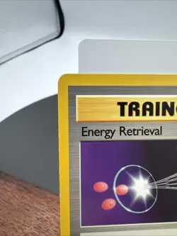 ENERGY RETRIEVAL TRAINER BASE SET POKEMON CARD 81/102 MP - Image 2