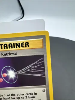 ENERGY RETRIEVAL TRAINER BASE SET POKEMON CARD 81/102 MP - Image 3