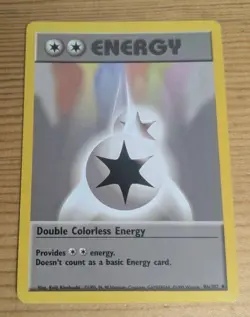 Pokemon TCG Double Colorless Energy Base Set Regular Card 096/102 - Image 1