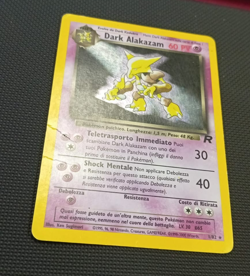 Pokemon Card Dark Alakazam Holo 1/82 Team Rocket Played - ITA - Image 1