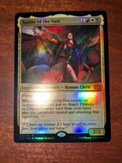 MTG: Kaalia of the Vast FOIL, NM Double Masters 2022 Chase Mythic Creature Card! - Image 1
