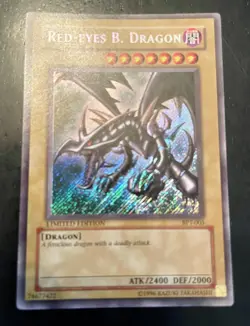 Yugioh Vintage 47 Foil Card Ultra Pro Deck Box Lot Red-Eyes Black Dragon BPT-005 - Image 3