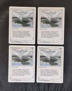 MTG 4x Island Sanctuary NM Playset English 3rd Edt. Revised Magic The Gathering - Image 1
