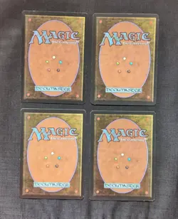 MTG 4x Island Sanctuary NM Playset English 3rd Edt. Revised Magic The Gathering - Image 2