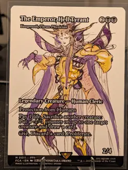 The Emperor, Hell Tyrant - Yawgmoth, Thran Physician (Showcase) Final... - Image 1