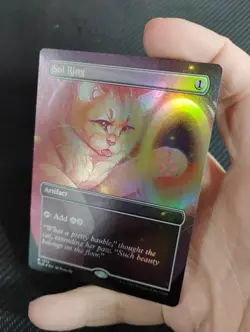 Sol Ring (1512) Secret Lair Drop Foil Cat & Dog - Image 2