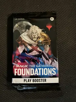 MTG - Foundations - Play booster pack - new/Factory sealed - Image 1