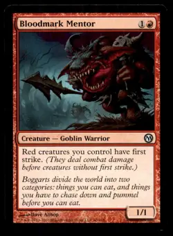 MTG Bloodmark Mentor LP Light Play Duel Planeswalker [115] - Image 1
