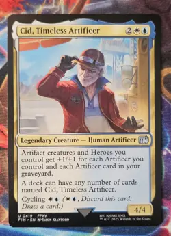 Cid, Timeless Artificer Final Fantasy Magic the Gathering 0419 - Image 1