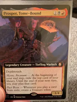 MTG Prosper, Tome Bound (Extended Art) - NM Regular - Image 1