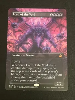 Lord of the Void (Anime Borderless) Ravnica Remastered MTG NM - Image 1