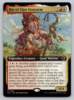Bre of Clan Stoutarm Extended Art - Lorwyn Eclipsed MTG - Image 1