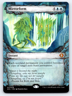 Mirrorform Showcase - Lorwyn Eclipsed MTG - Image 1