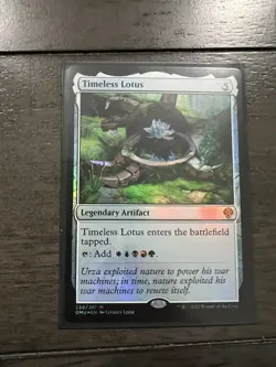 MTG Timeless Lotus Dominaria United Foil M/NM - Image 1
