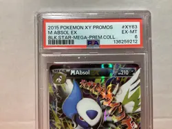 2015 Mega Absol EX XY63 Holo PSA Graded Excellent Pokemon TCG - Image 2