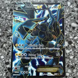 Pokemon TCG Zekrom-Ex Holo Full Art Card MP Next Destinies 97/99 - Image 1