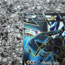 Pokemon TCG Zekrom-Ex Holo Full Art Card MP Next Destinies 97/99 - Image 4