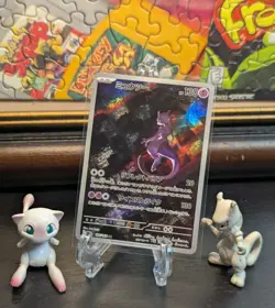 Pokemon 🌆 Mewtwo 183/165 Holo AR 151 sv2a 🧬 Japanese Pokekon Mewtwo ✨ NM - Image 1