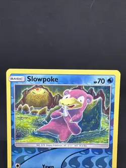 Slowpoke 54/214 Reverse Holo Sun & Moon Lost Thunder Pokemon TCG Card Komiya - Image 3