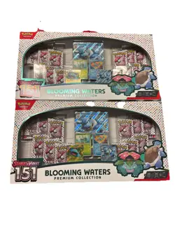 Blooming Waters Premium Collection Pokemon TCG - LOT OF 2 - Image 1
