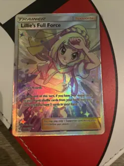 Pokemon TCG Cosmic Eclipse Lillie’s Full Force Holofoil VGC - Image 2