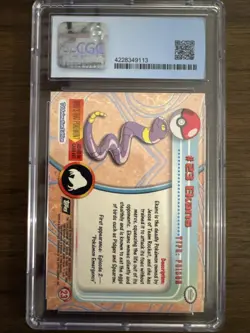 Topps Pokemon TV Edition Series 2 CGC 8.5 #23 Ekans - Image 3