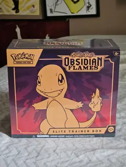 Pokemon TCG Obsidian Flames Elite Trainer Box ETB - Image 1