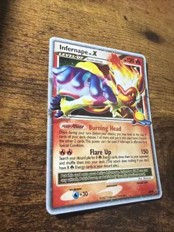 Infernape LV. X Black Star Promo - Pokemon Diamond & Pearl DP10 Promo - LP - Image 3