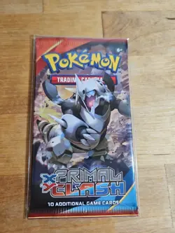 Brand New/Sealed - Pokemon TCG: XY - Primal Clash - x1 Booster Pack Aggron 15 - Image 1